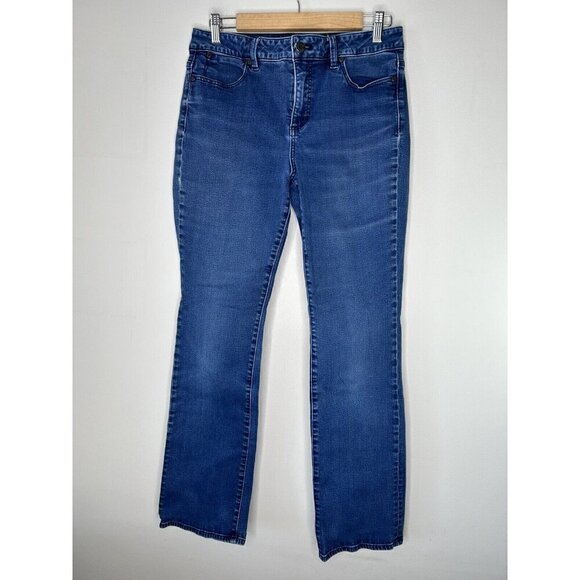 Talbots Heritage Straight Dark Wash Womens Size 10 - Picture 3 of 11